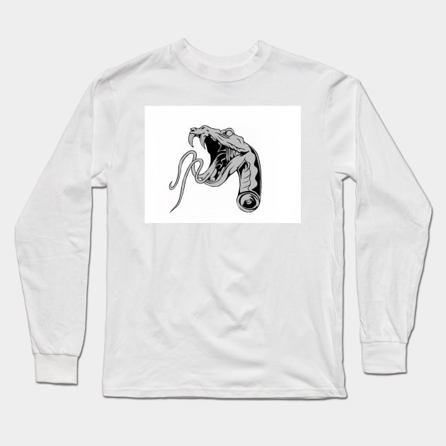 Fangs Long Sleeve T-Shirt by Red_Snake